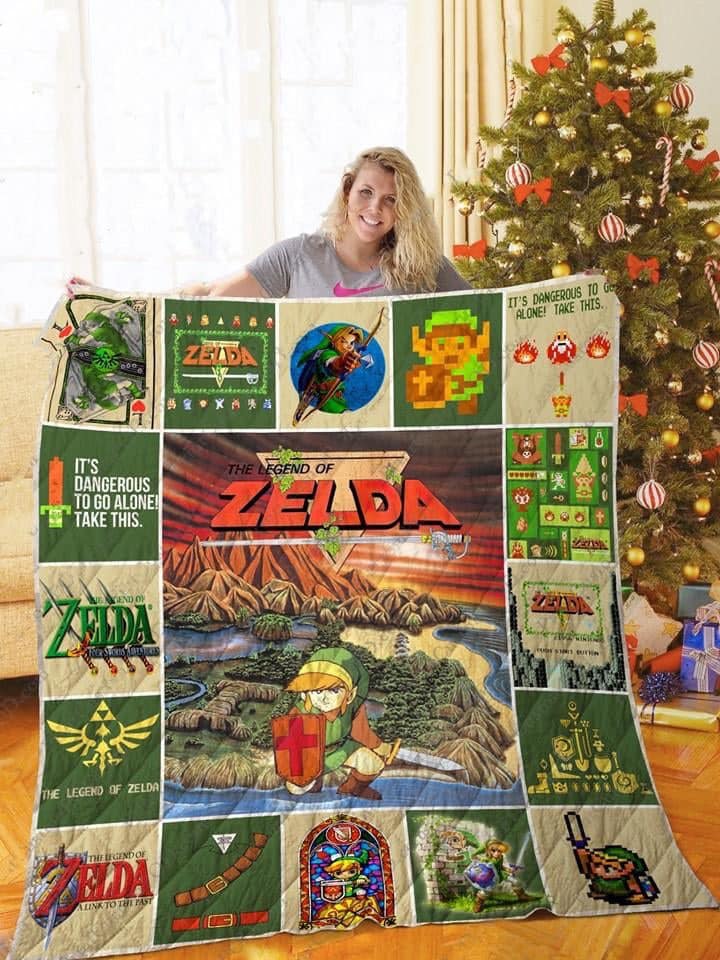 The Ultimate Legend of Zelda Blanket